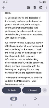 Vdrli v Booking.com, preverite svoje rezervacije